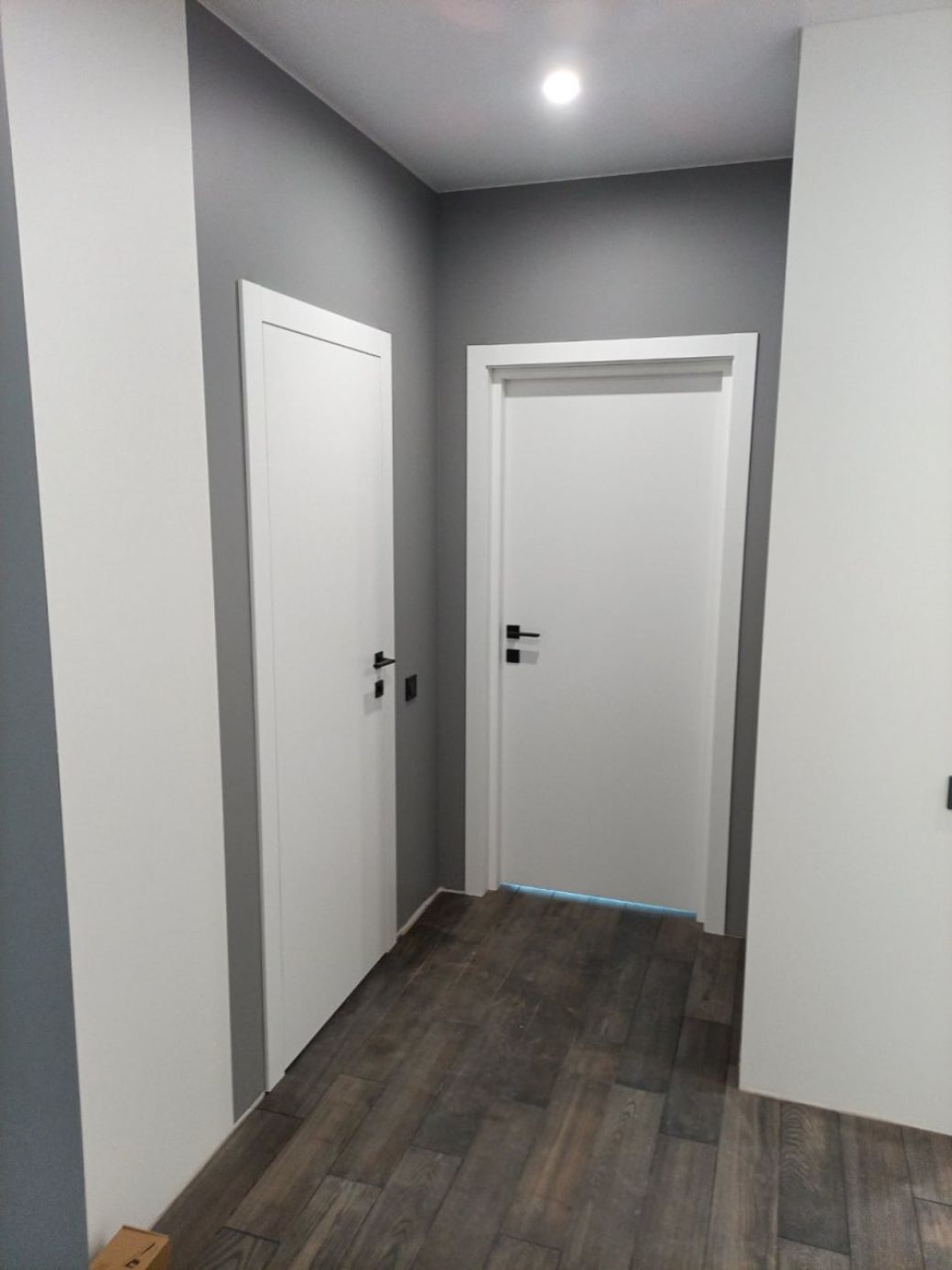 Міжкімнатні двері  Korfad Excellence 40 мм,  Marion,  біла емаль, глухі