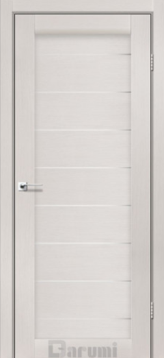 Міжкімнатні двері Darumi Leona, Білий матовий, Сатин білий