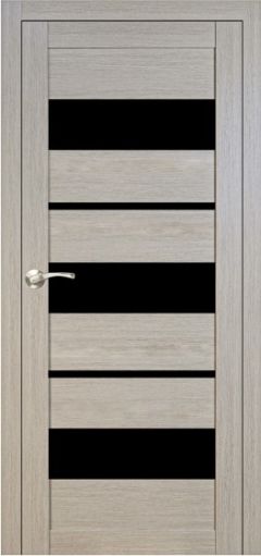Міжкімнатні двері,  Portalino PL-05 Ecotop (38 мм), Горна модрина (екошпон), BLK