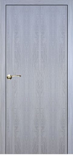 Міжкімнатні двері,  Portalino PL-00 Ecotop, Санома сіра (екошпон), Глуха