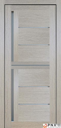 Міжкімнатні двері,  Portalino PL-06 Ecotop (38 мм), Горна модрина (екошпон), Сатин