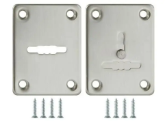 Комплект накладок під сувальдний ключ ESC-017 PUNTO (бронированные накладки)