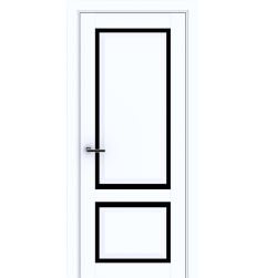 Міжкімнатні двері ArtPorte (38 мм), Oksford, , Чорне фарбоване