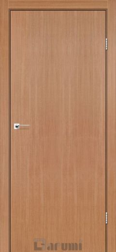 Міжкімнатні двері Darumi Plato, Дуб Натуральний, Глухе+Чорний глянець