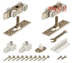 Комплект роликів для розсувних дверей DIY Comfort 80/4 kit (877+882) ARMADILLO (Раздвижные системы)