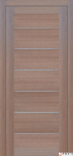 Міжкімнатні двері,  Portalino PL-08 Ecotop (38 мм), Санома золотиста (екошпон), Сатин