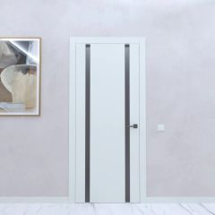 Міжкімнатні двері Danaprisdoors Artdecor Vetro 02 + фарбоване скло з середини