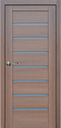 Міжкімнатні двері,  Portalino PL-02 Ecotop (38 мм), Санома золотиста (екошпон), Сатин
