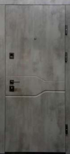 Вхідні двері, , П-ЗК-367 Q, Темний оксід, світлий оксід
