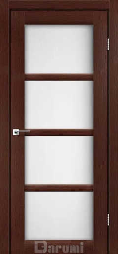 Міжкімнатні двері Darumi Avant, Венге Панга, Сатин білий