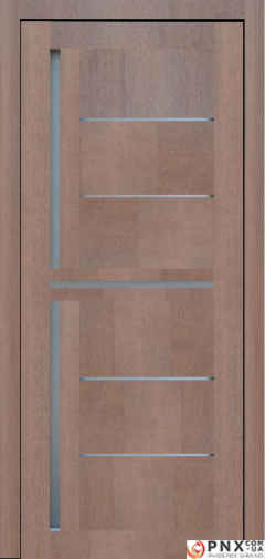 Міжкімнатні двері,  Portalino PL-06 Ecotop (38 мм), Санома золотиста (екошпон), Сатин