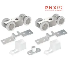 Комплект роликів для розсувних дверей Soft LINE 45/4  PUNTO