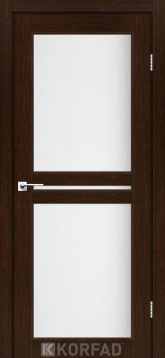 Міжкімнатні двері  Korfad, ML-05, дуб венге, Сатін білий