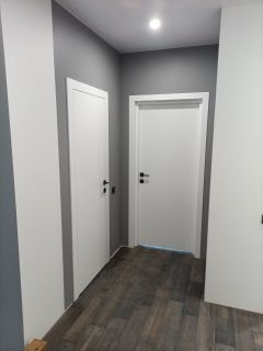 Міжкімнатні двері  Korfad Excellence 40 мм Marion біла емаль глухі