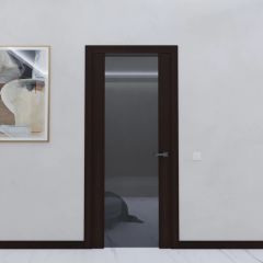 Міжкімнатні двері Danaprisdoors Artdecor Vetro 03+ фарбоване скло з середини