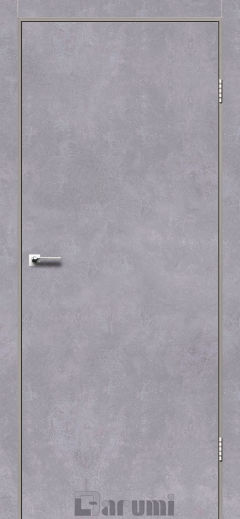 Міжкімнатні двері Darumi Plato, Сірий бетон, Глухе