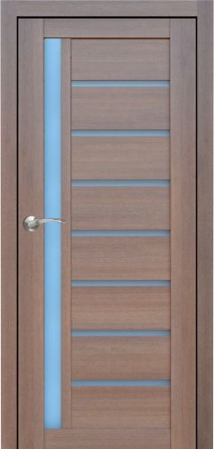Міжкімнатні двері,  Portalino PL-01 Ecotop (38 мм), Санома золотиста (екошпон), Сатин