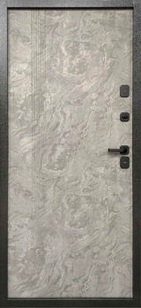 Вхідні двері Термос Сірий антік/Світлий мрамор - Изображение 1