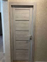 Межкомнатная дверь LEADOR Express Garda ( 40 мм) Клен Грей Чорне скло - Изображение 1