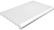 Подоконник Plastolit, цвет белый матовый 350 мм