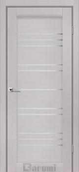 Міжкімнатні двері Darumi Versal (40 мм) Ясень отару, Сатин білий