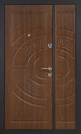 Вхідні двері, , ПО-08 V 1200, Дуб Темний Винорит - Изображение 1