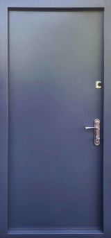 Вхідні двері Qdoors, Технічні, Техно 3, антрацит, 870 мм., 960 мм. - Изображение 1