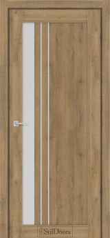 Міжкімнатні Двері StilDoors Bellano (40мм.) Дуб Крафт Сатин білий