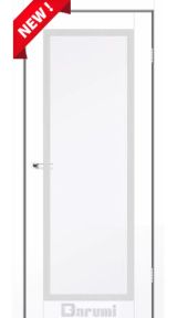 Міжкімнатні двері Darumi Annecy (40мм) Білий матовий, Сатин білий