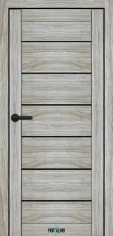 Portalino PL-08 Ecotop (38 мм) Санома гріджо (екошпон) BLK