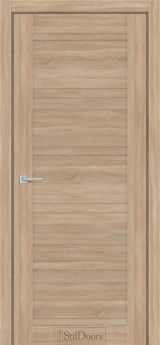 Міжкімнатні Двері StilDoors Romanda (40мм.) Ясен Пісочний Глухе