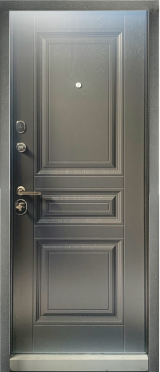 Вхідні двері, , ПУ-198, Бергамо Антрацит - Изображение 1