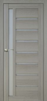 Міжкімнатні двері,  Portalino PL-01 Ecotop (38 мм), Хамелеон (екошпон), Сатин