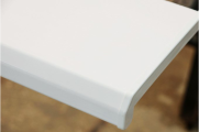 Подоконник Комфорт, цвет белый глянец  500 (2 капиноса) мм