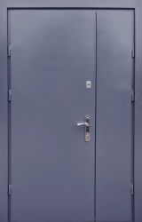 Вхідні двері Qdoors, Технічні, Техно 3, антрацит, 1200 мм.