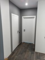 Міжкімнатні двері  Korfad Excellence 40 мм,  Marion,  біла емаль, глухі