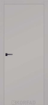 Міжкімнатні двері  Korfad Excellence 40 мм Marion сірий глухі