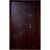 Вхідні двері, , Гранит, Горіх темний 1200 - Изображение 1