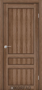 Міжкімнатні двері  Korfad, CL-08 зі штапиком, дуб грей, Глухе