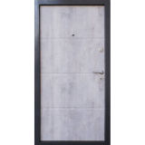 Вхідні двері Qdoors, колекція Преміум, Бостон-М бетон темний/бетон світлий - Изображение 1