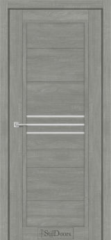 Міжкімнатні Двері StilDoors Ravello (40мм.) Ясен Нордік Сатин білий