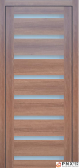 Міжкімнатні двері,  Portalino PL-03 PVC (38 мм), Кастанья золотиста (плівка пвх), Сатин